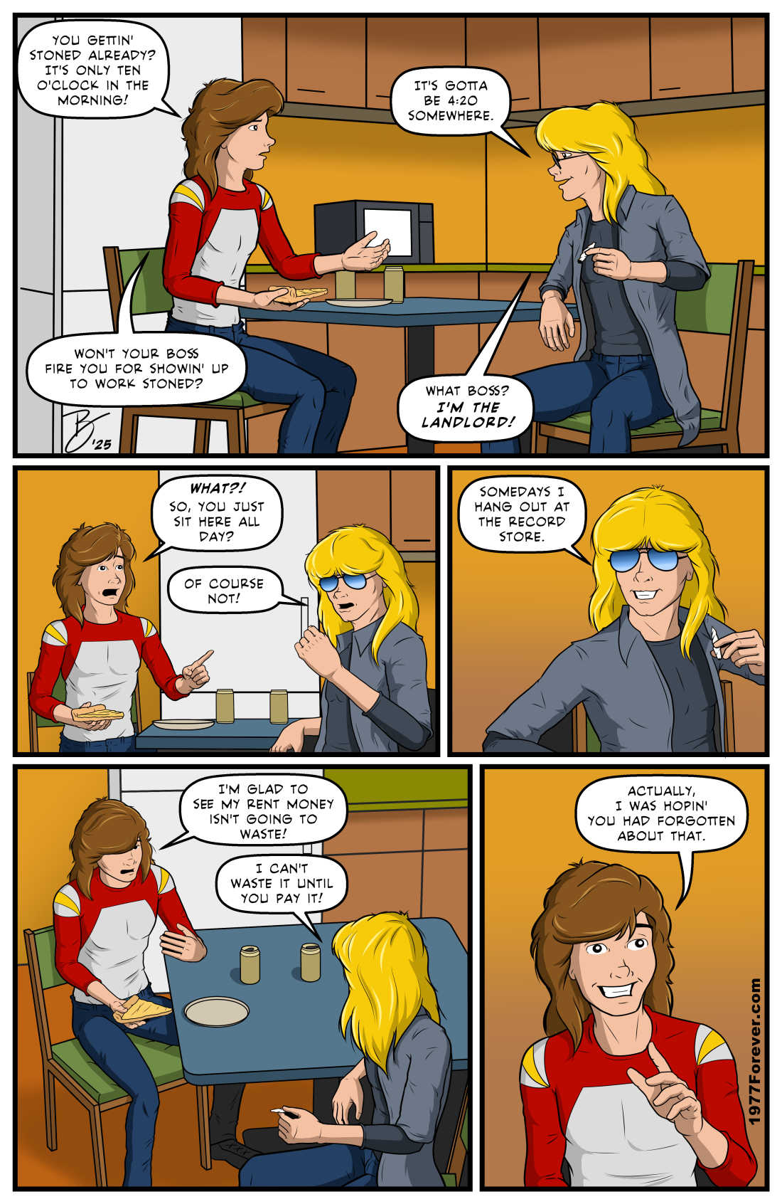 Cold Pizza & Warm Beer